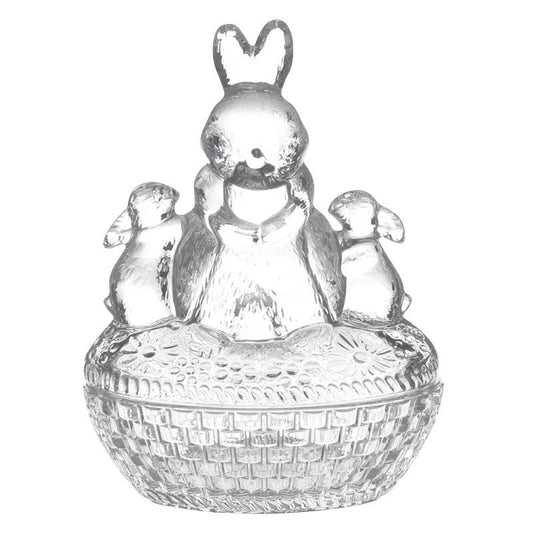Glass buttercup Rabbits, 12*9*17 cm