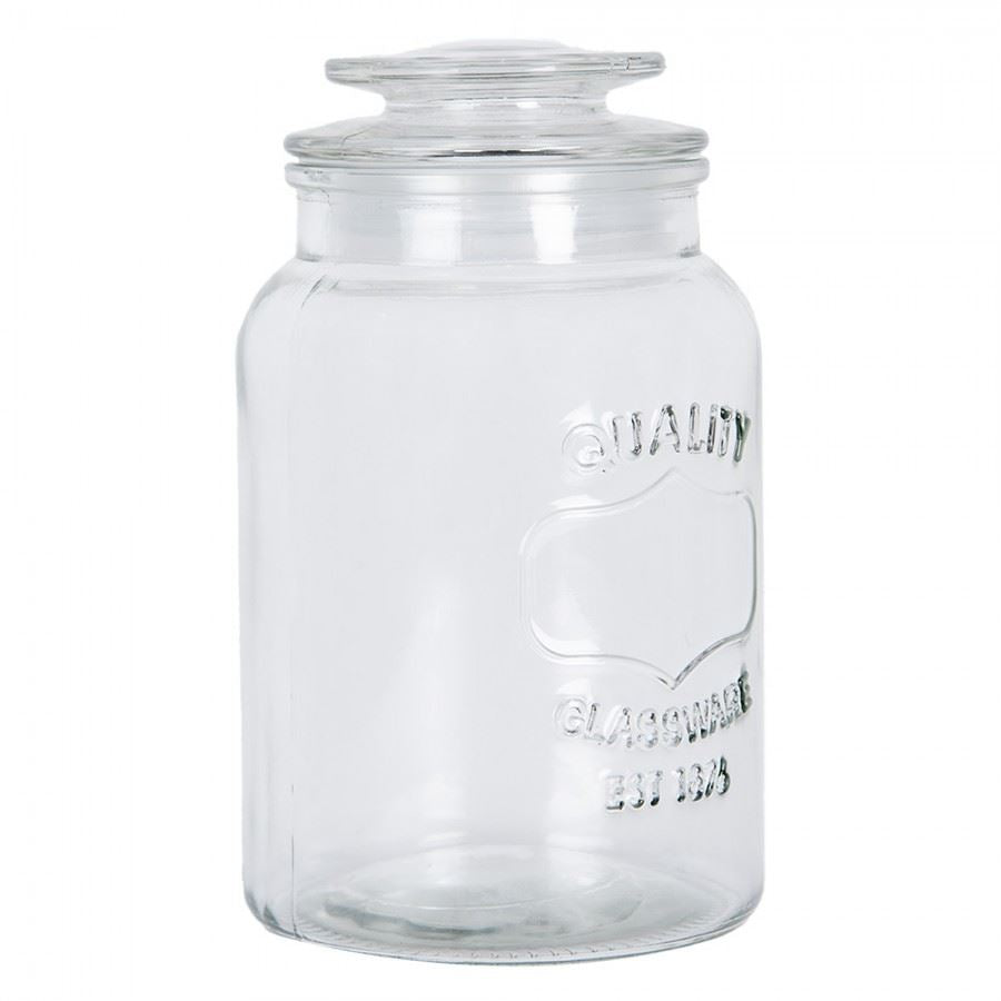 Glass Jar for Bulk Items, 11х19 cm