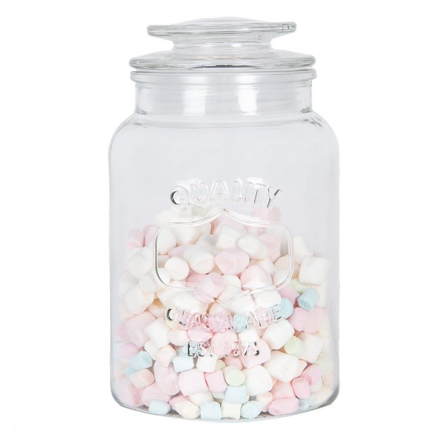 Glass Jar for Bulk Items, 11х19 cm