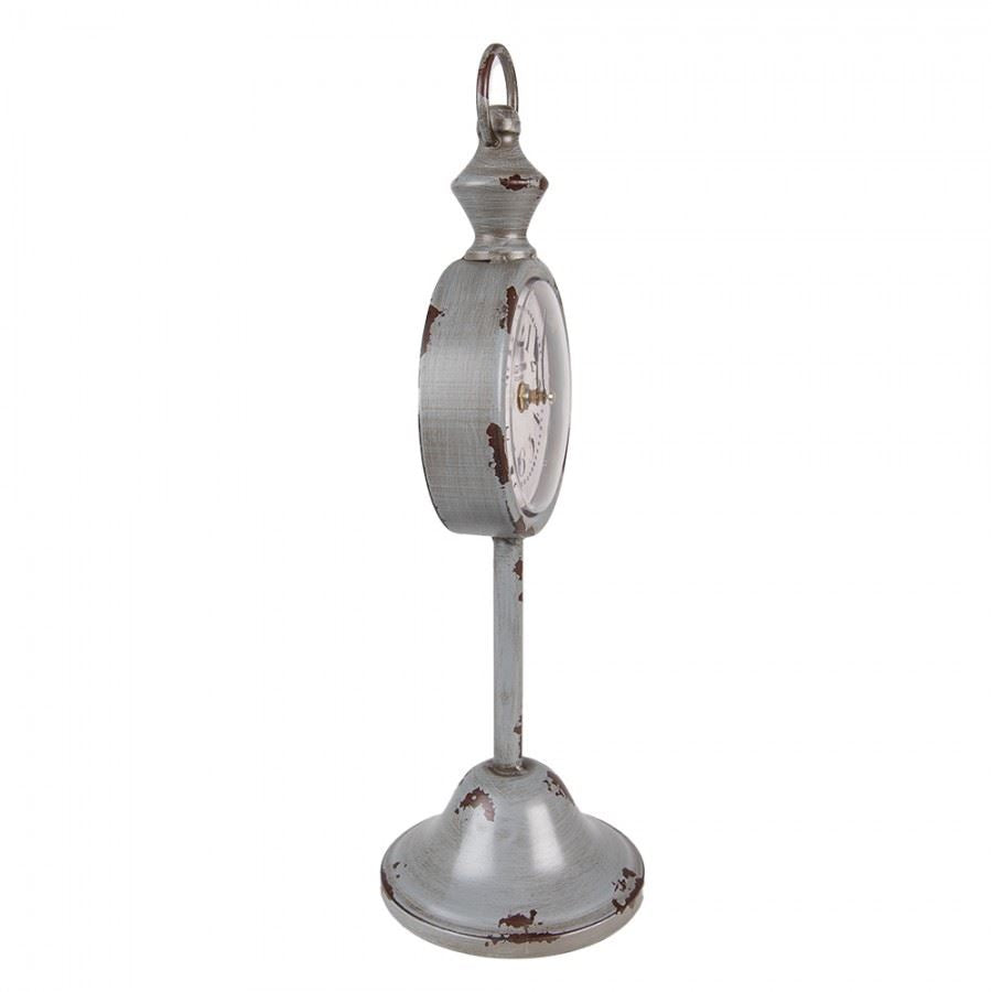 Metal Table Clock in Shabby Chic Style is a luxurious highlight in your beautiful home