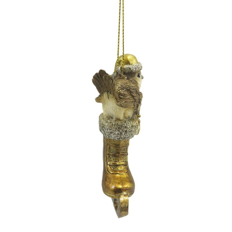 New Year's decoration Skates, 5*2*8 cm, 6PR4866 New Year's decoration, 6PR4866