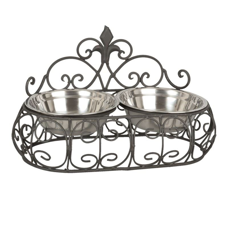 Stylish decorative cat or dog bowl