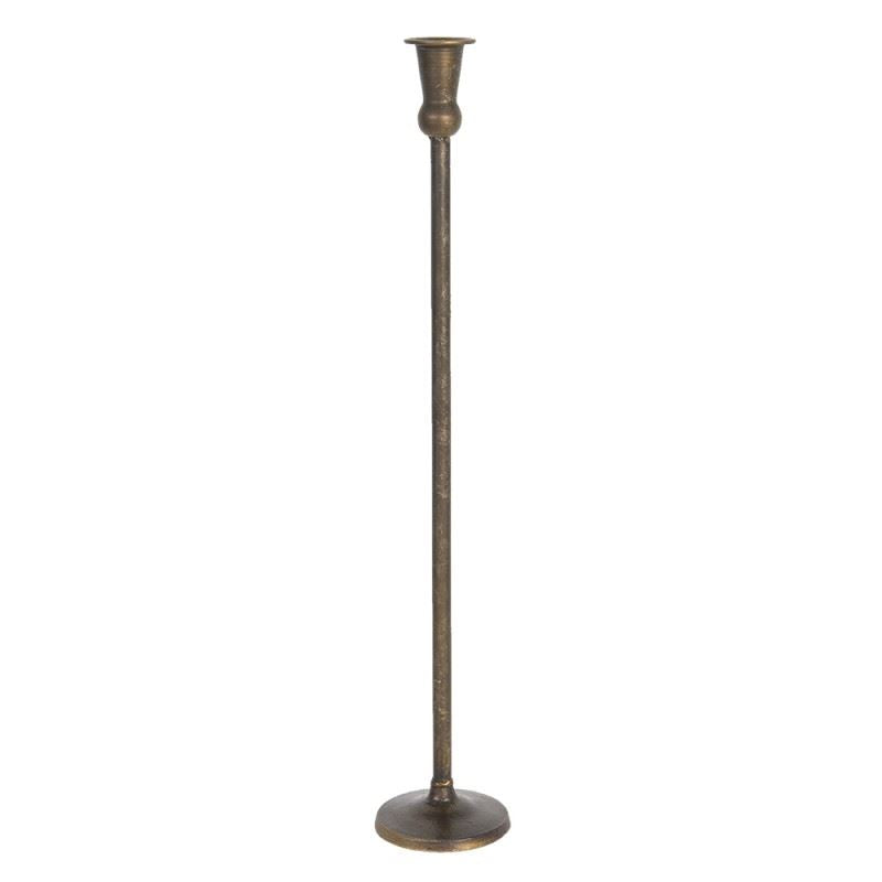 Original metal candle holder in shabby chic style 9х53 cm