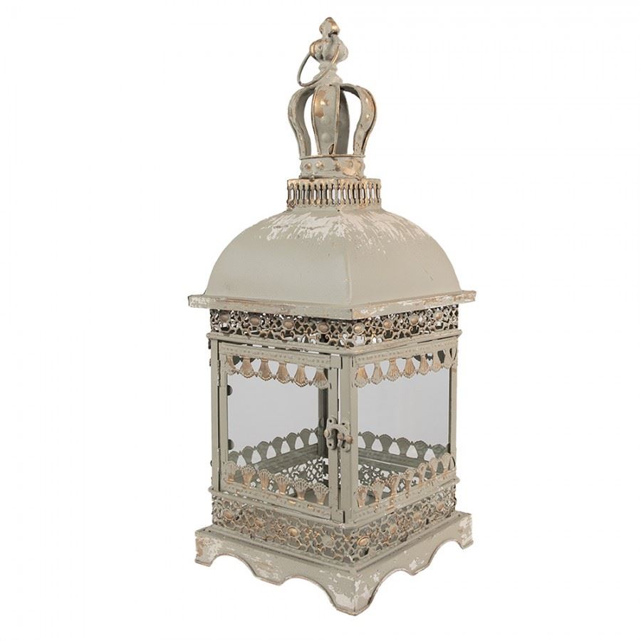 Vintage Style Wind Lantern, 8x8x20.4 in (20х20х51 cm)