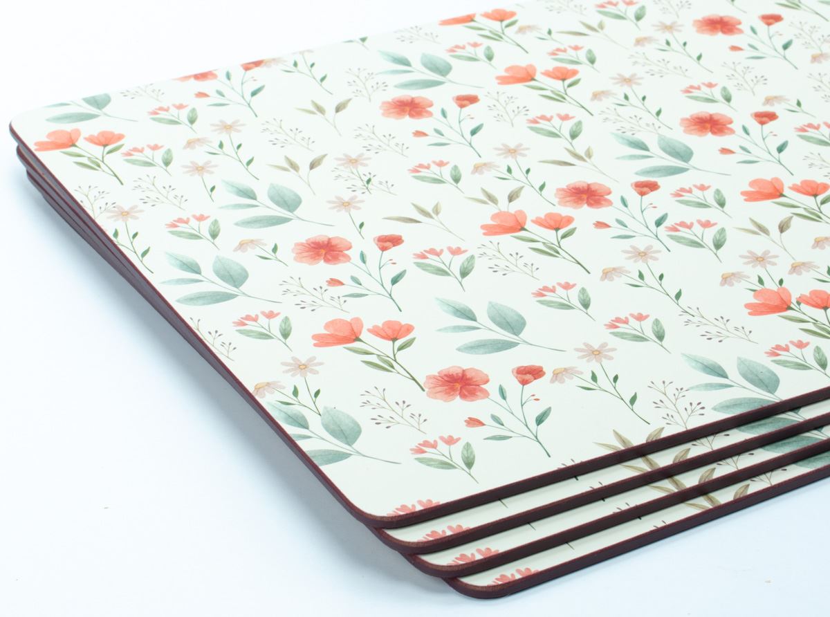 Premium Placemat Set - Exclusive Gift for an Elegant Home! 4 pcs, 30*40 cm, 77017