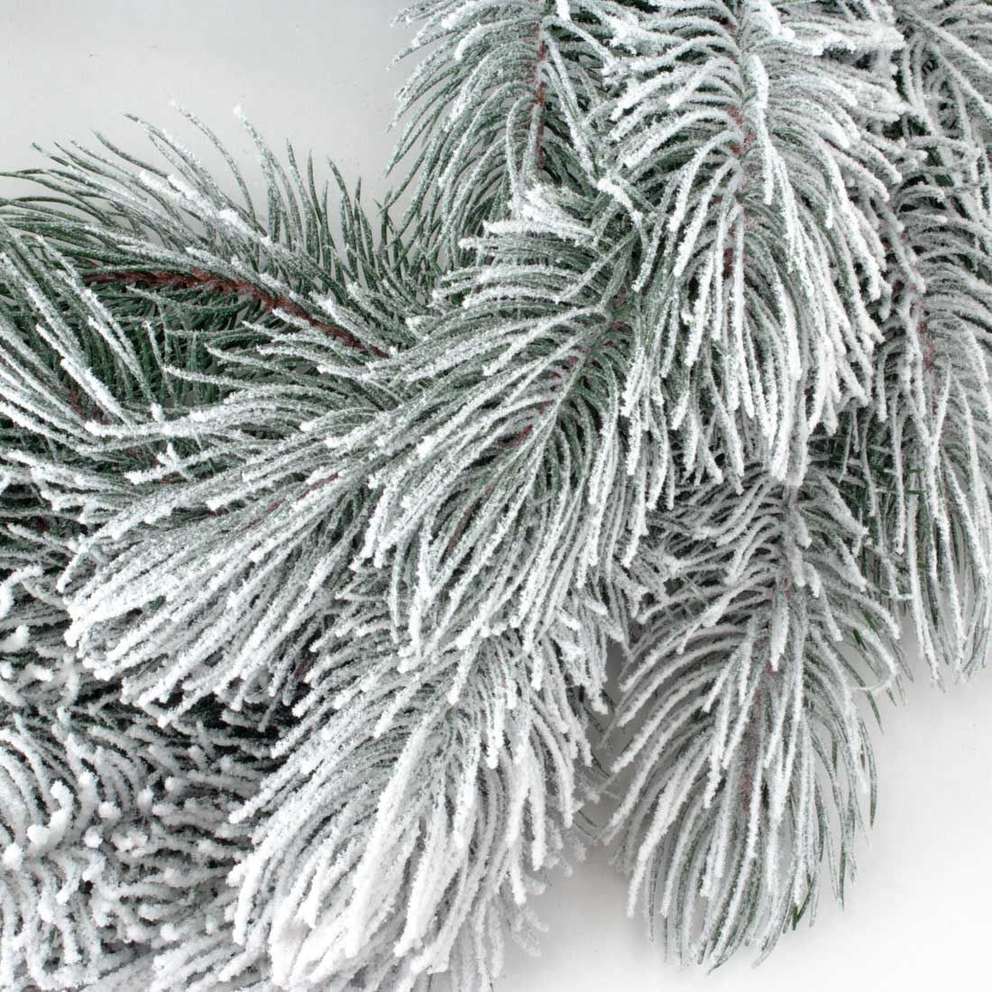 Christmas wreath cast Snow-covered pine, 60 cm, 822/60/GS