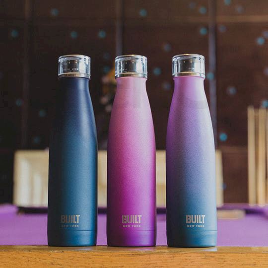 Bottle BUILT Pink and Purple Ombre C000839