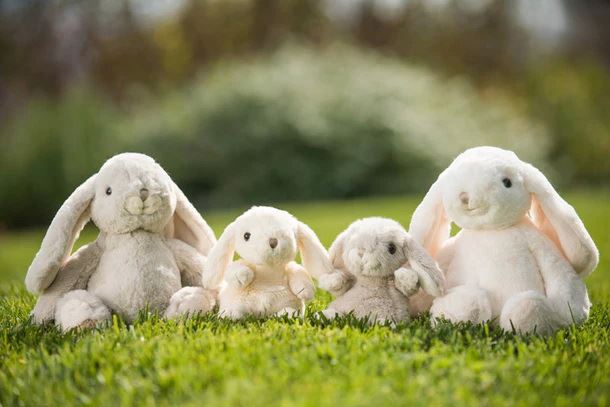 Bukowski Soft Toy Rabbit “Lovely Kanini” - White Scandinavian Plush