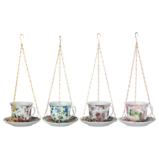 Feeder Cup with saucer, 14*14*8.2 cm, FB240