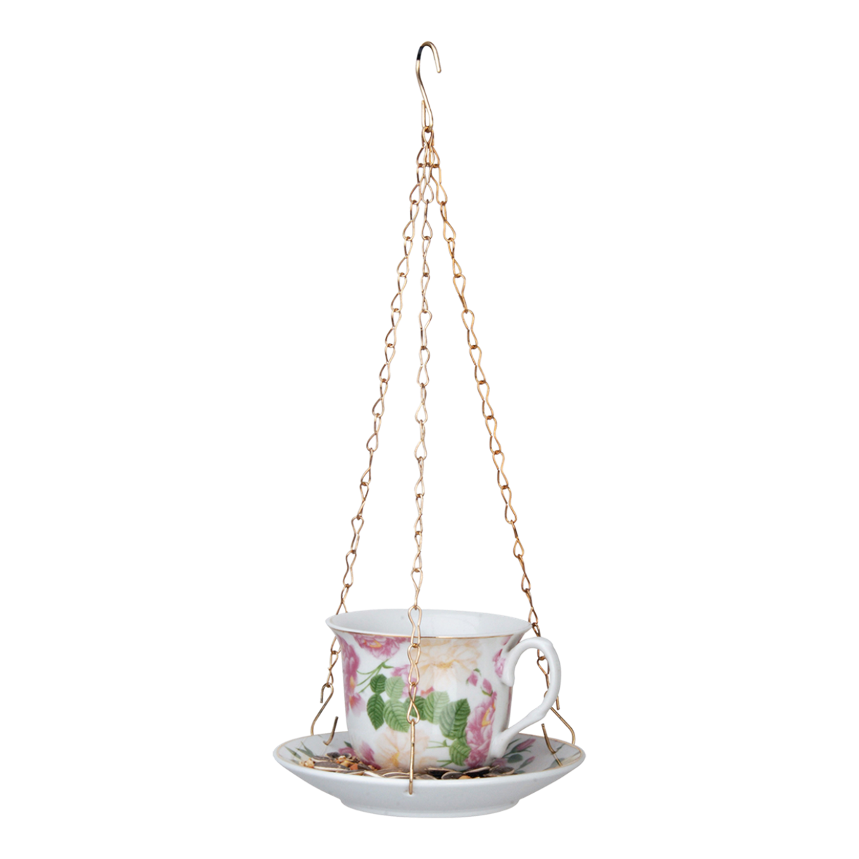 Feeder Cup with saucer, 14*14*8.2 cm, FB240