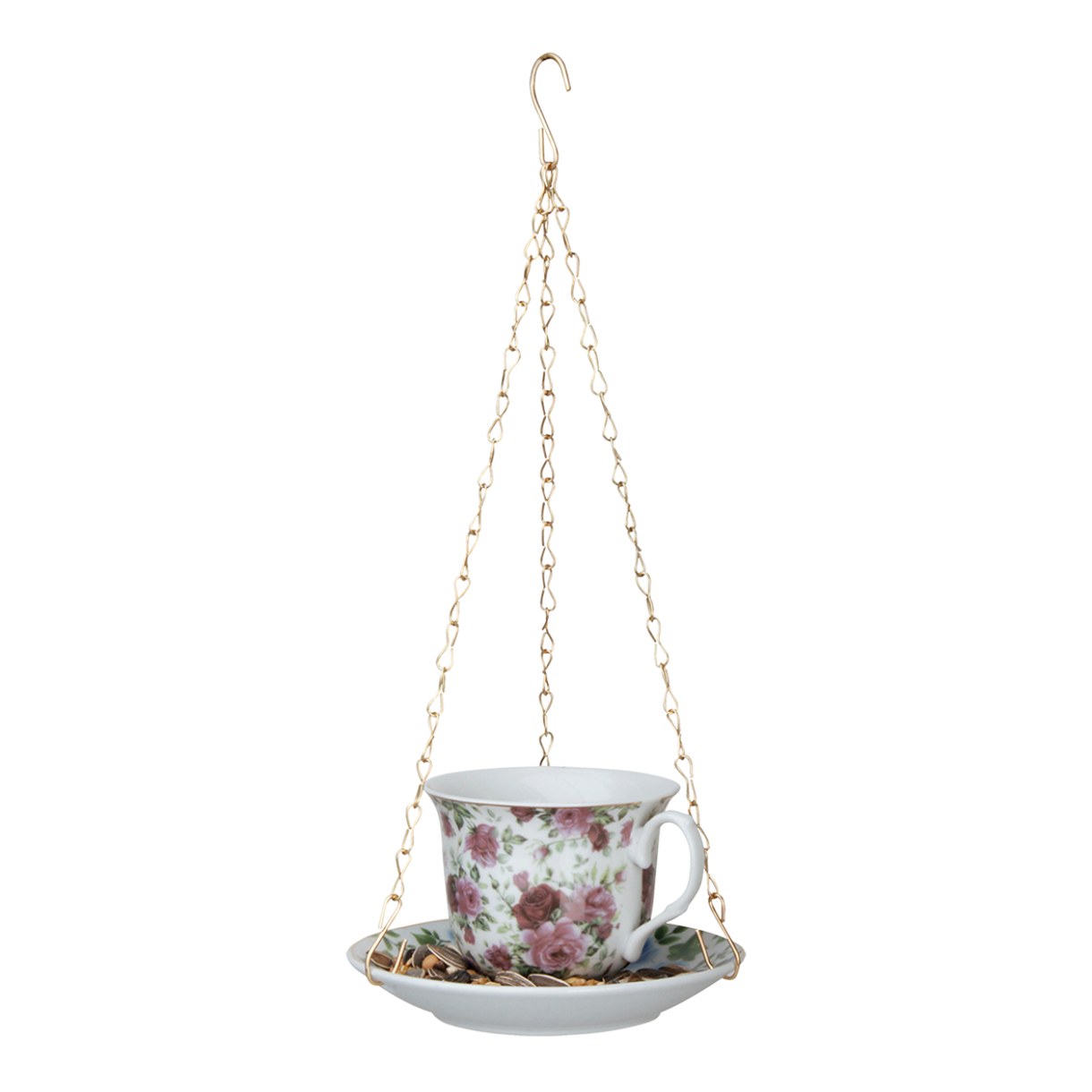 Feeder Cup with saucer, 14*14*8.2 cm, FB240