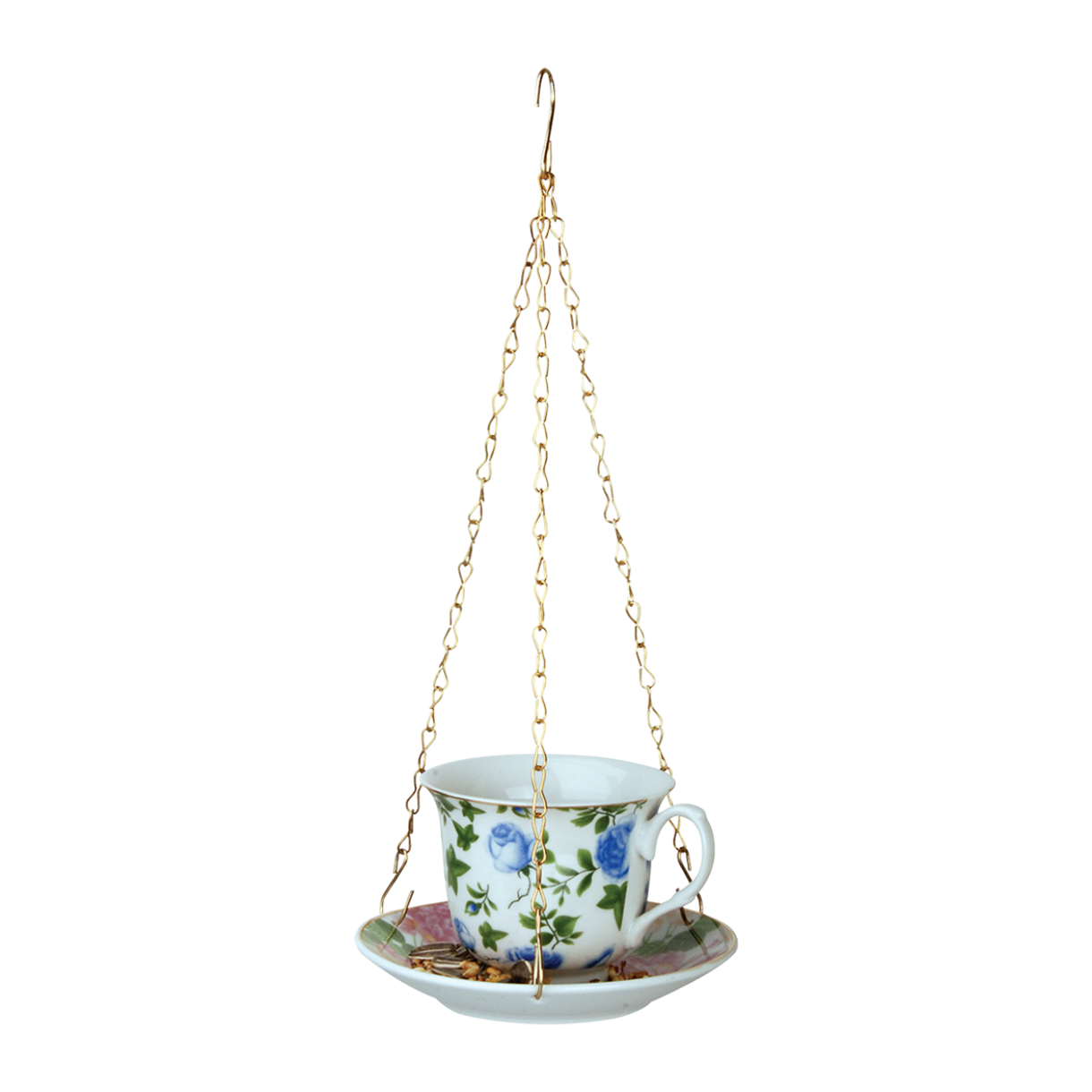 Feeder Cup with saucer, 14*14*8.2 cm, FB240