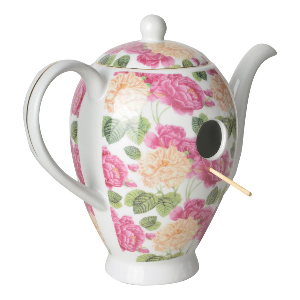 Birdhouse Teapot, 12*27*21 cm