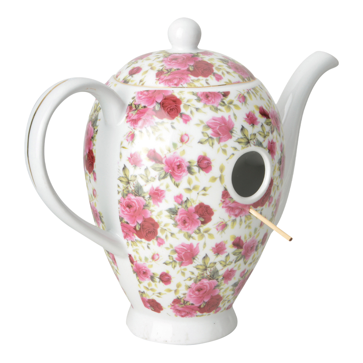 Birdhouse Teapot, 12*27*21 cm