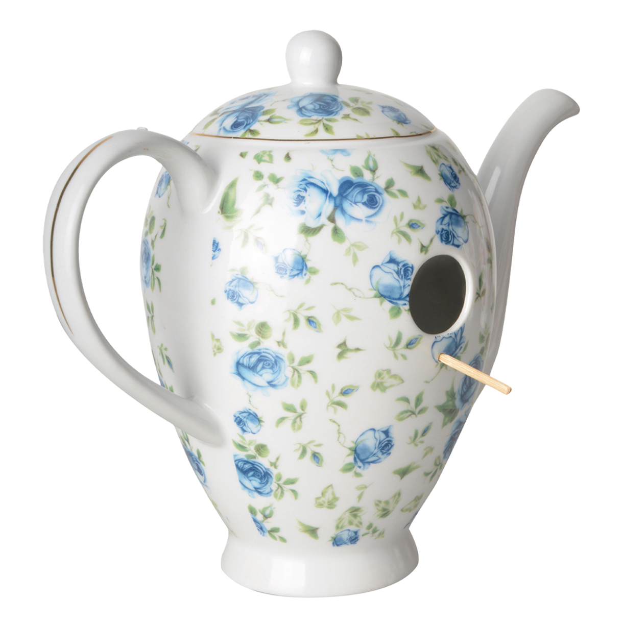 Birdhouse Teapot, 12*27*21 cm