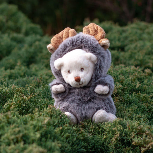 Bukowski Plush Mouse “Ziggy” – 15 cm Gray Scandinavian Toy