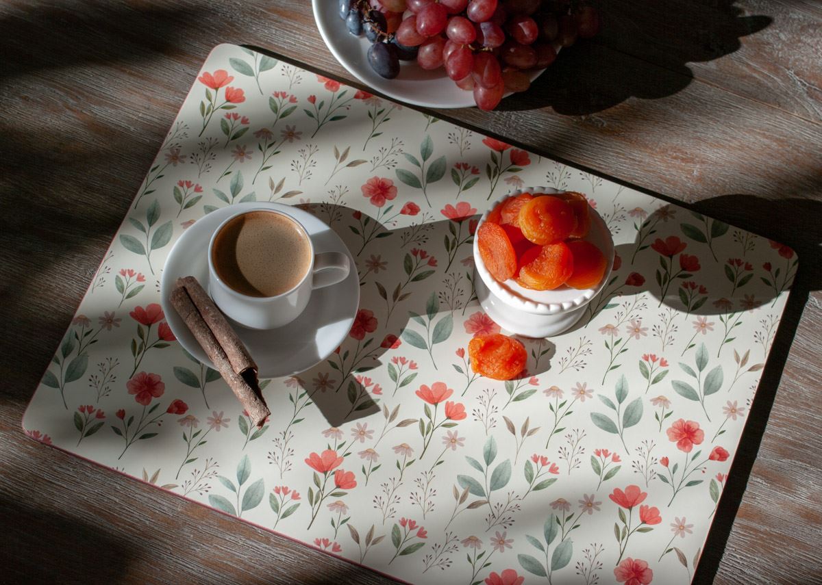 Premium Placemat Set - Exclusive Gift for an Elegant Home! 4 pcs, 30*40 cm, 77017