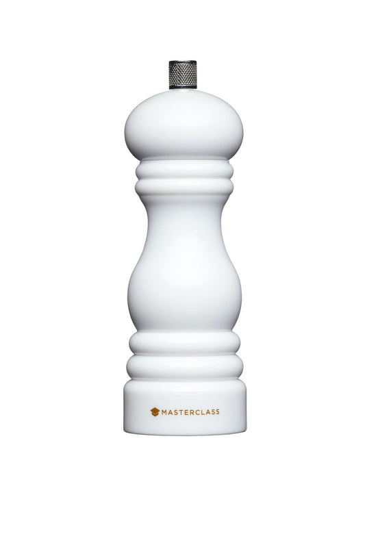 MasterClass Salt or Pepper Mill (17cm) - White
