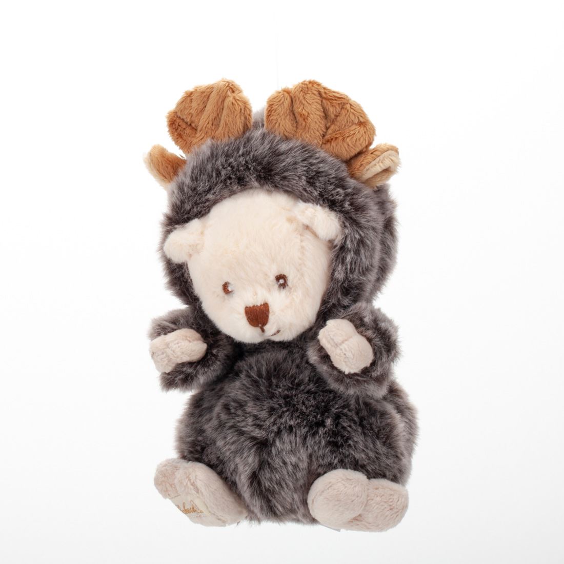 Bukowski Plush Mouse “Ziggy” – 15 cm Gray Scandinavian Toy
