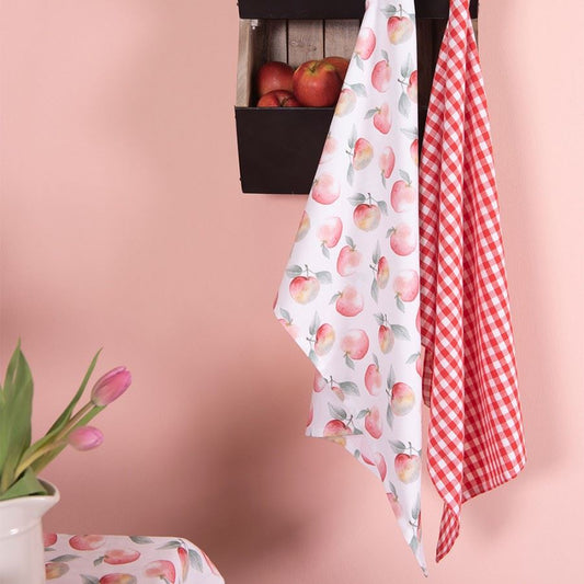 Ripe Apple Orchard Premium Cotton Kitchen Towel