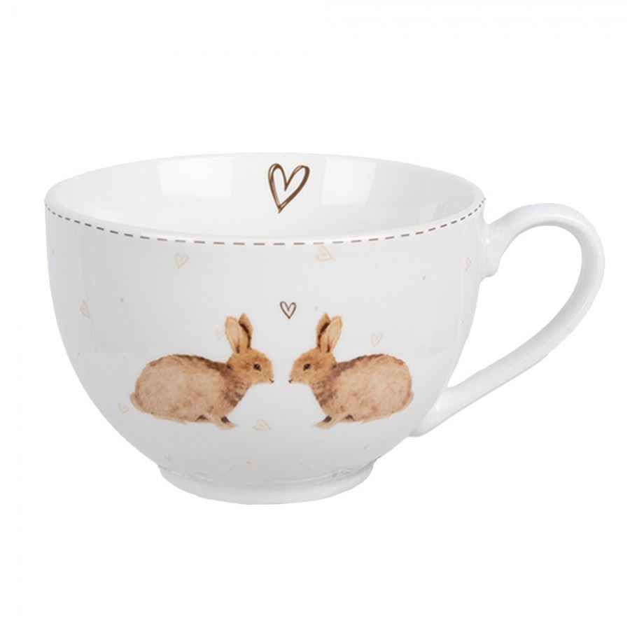 Cup and saucer Rabbits, 250 ml, BSLCKS