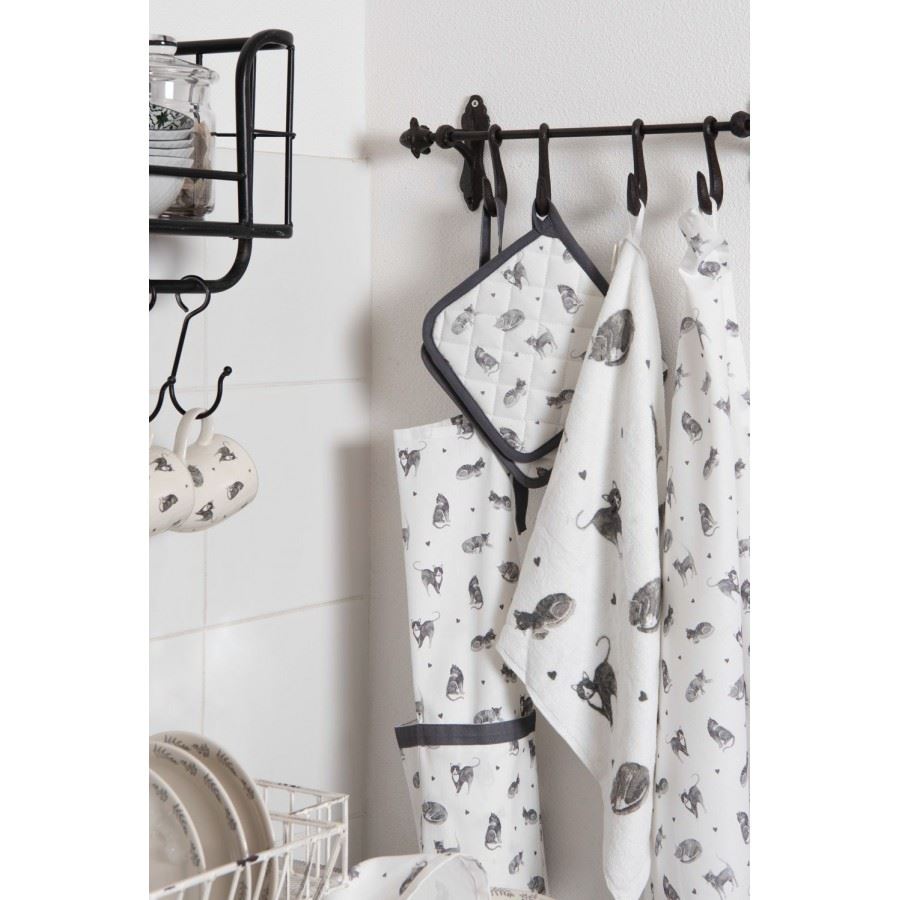 Cute Cats Design Apron, 70*85 cm