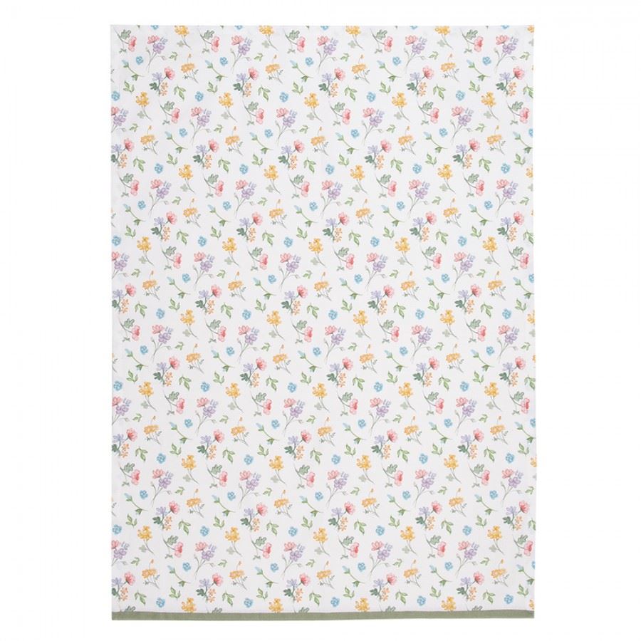 Colorful Flower Kitchen Towel, 50*70 cm