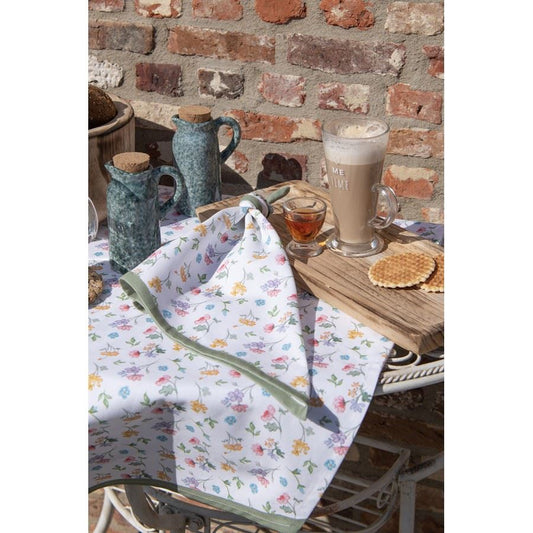 Colorful Flower Kitchen Towel, 50*70 cm
