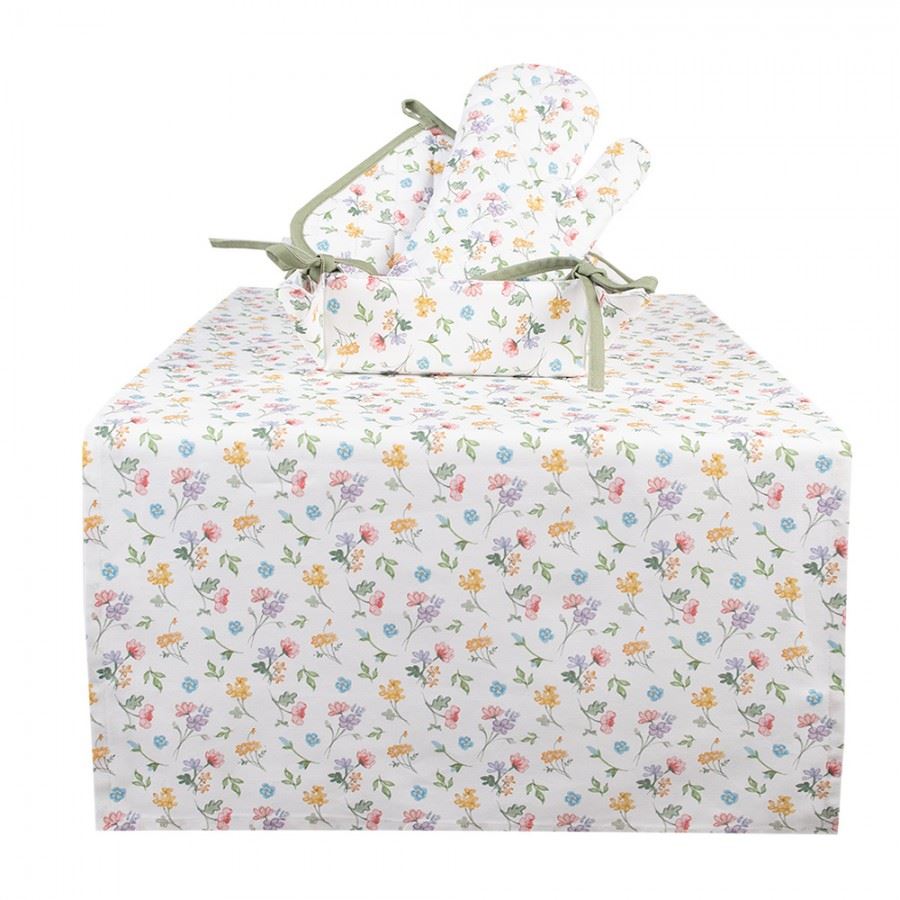 Flowers Table Runner , 50*140 cm