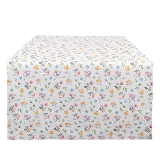 Flowers Table Runner , 50*140 cm