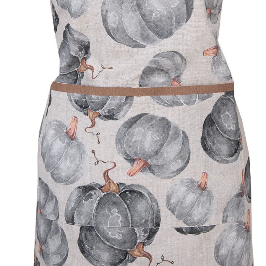 Rustic Pumpkin Print Cotton Apron, 70х85 cm