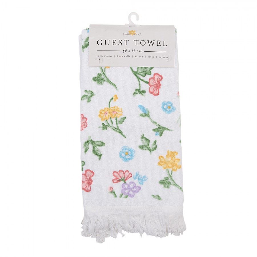 Summer Wildflowers Premium Cotton Towel, 40х66 cm