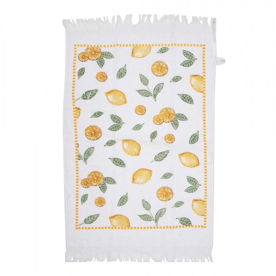 Lemon Print Hand Towel, 40*66 cm