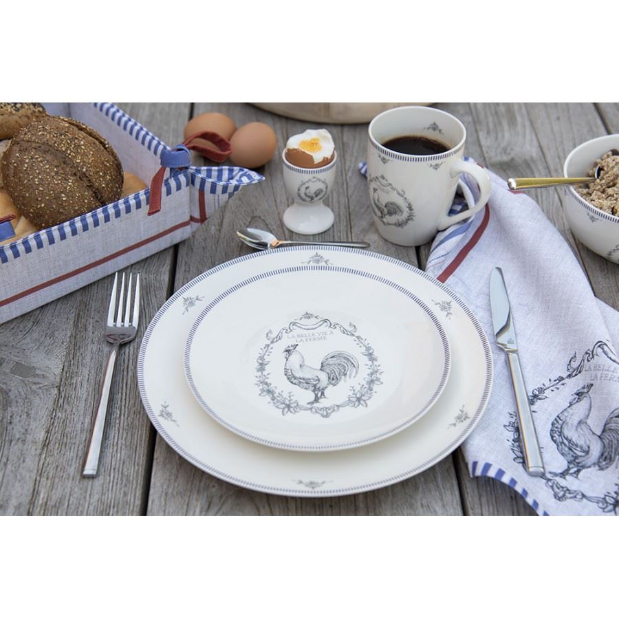 Rooster plate, 26 cm, DFRFP