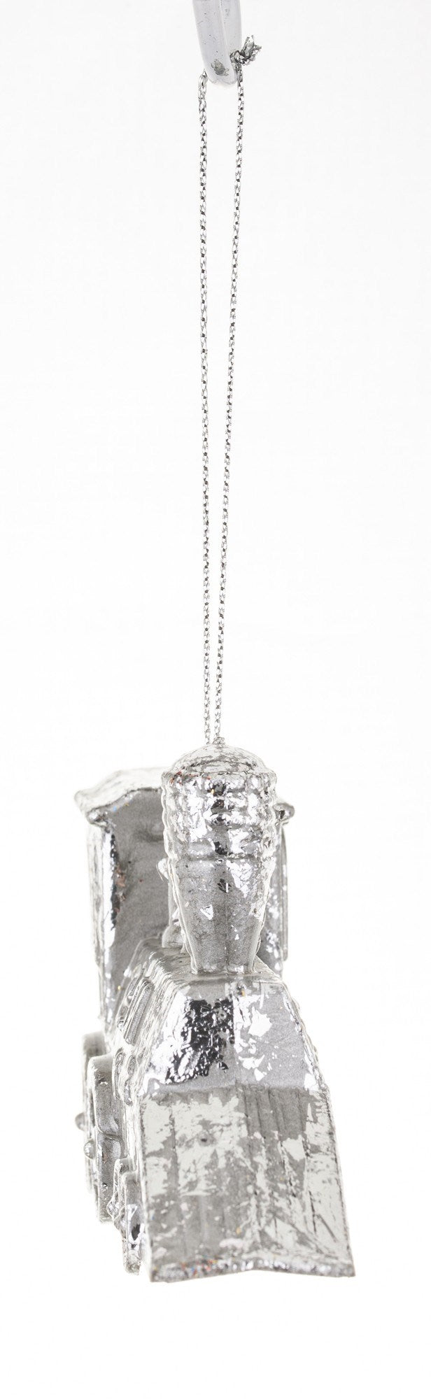 New Year decoration Train Silver, 6*12*3 cm, 133129 New Year decoration, 133129