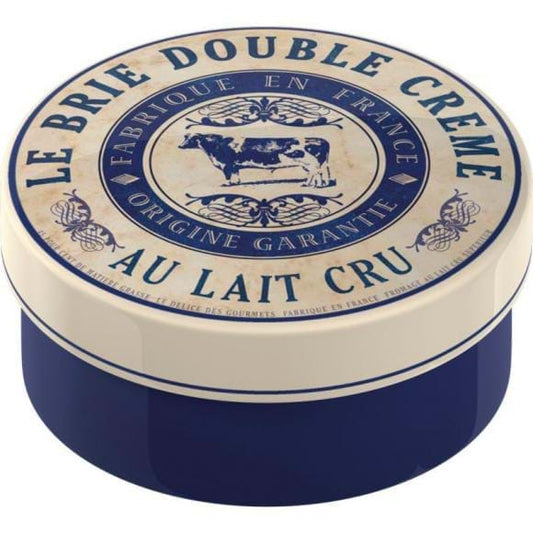 Vintage French Cheese Baker – Ceramic Brie & Camembert Baking Dish with Gift Box