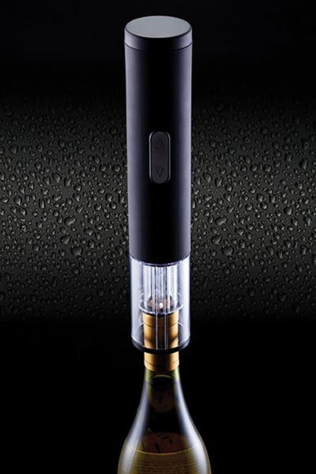 Sleek Electric Corkscrew Wine Opener