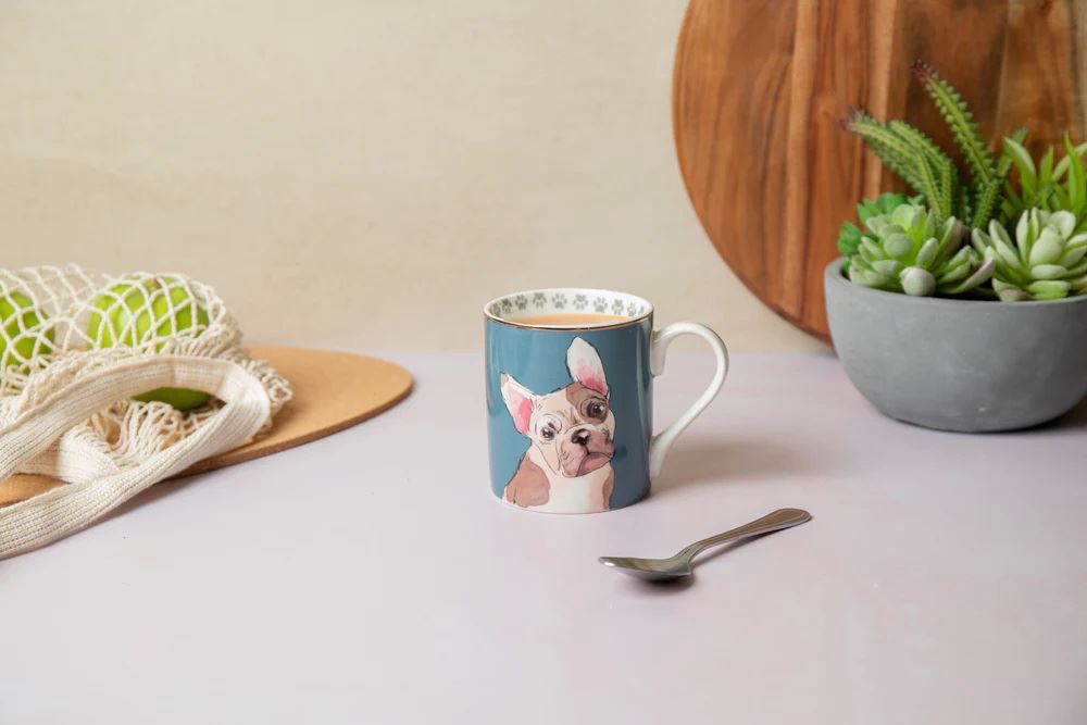Mikasa French Bulldog Mug, 280 ml, MKCANFBDOG
