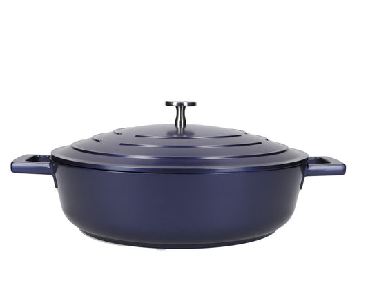 Pot MasterClass Metallic Blue, 4 L, MCMSCRD28BLU