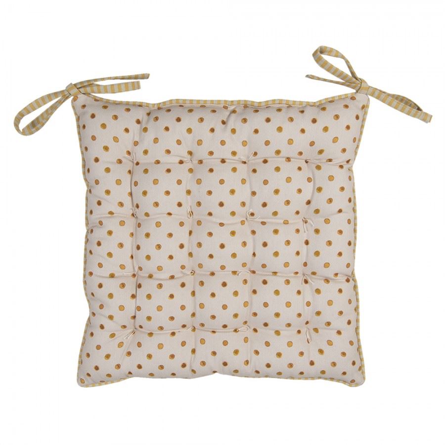 Lemons & Leaves Chair Cushion, 40х40 cm