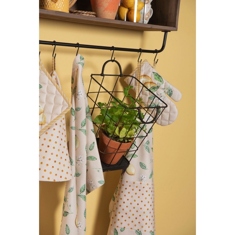 Lemons and Leaves Kitchen Towel, 50*70 cm