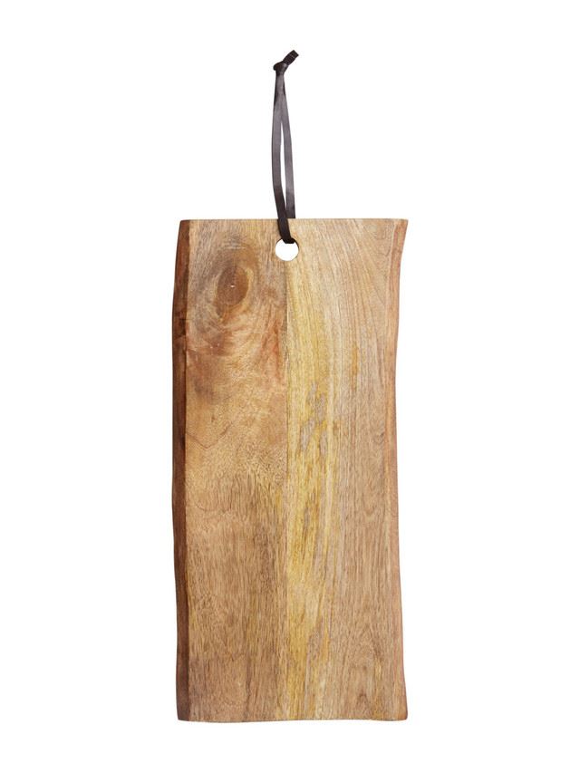 MasterClass Gourmet Prep & Serve Large Mango Wood Board – For Cheese, Bread & Antipasti, 23х50 cm