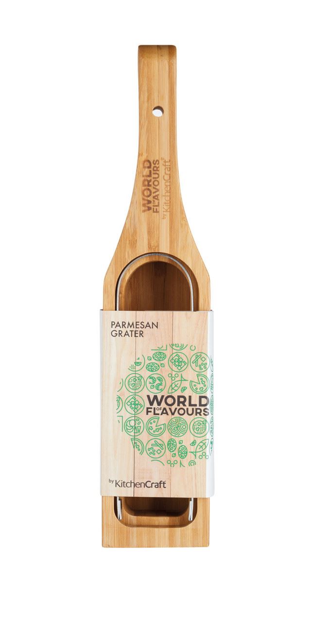 Wood & Stainless Steel Cheese Grater from KitchenCraft