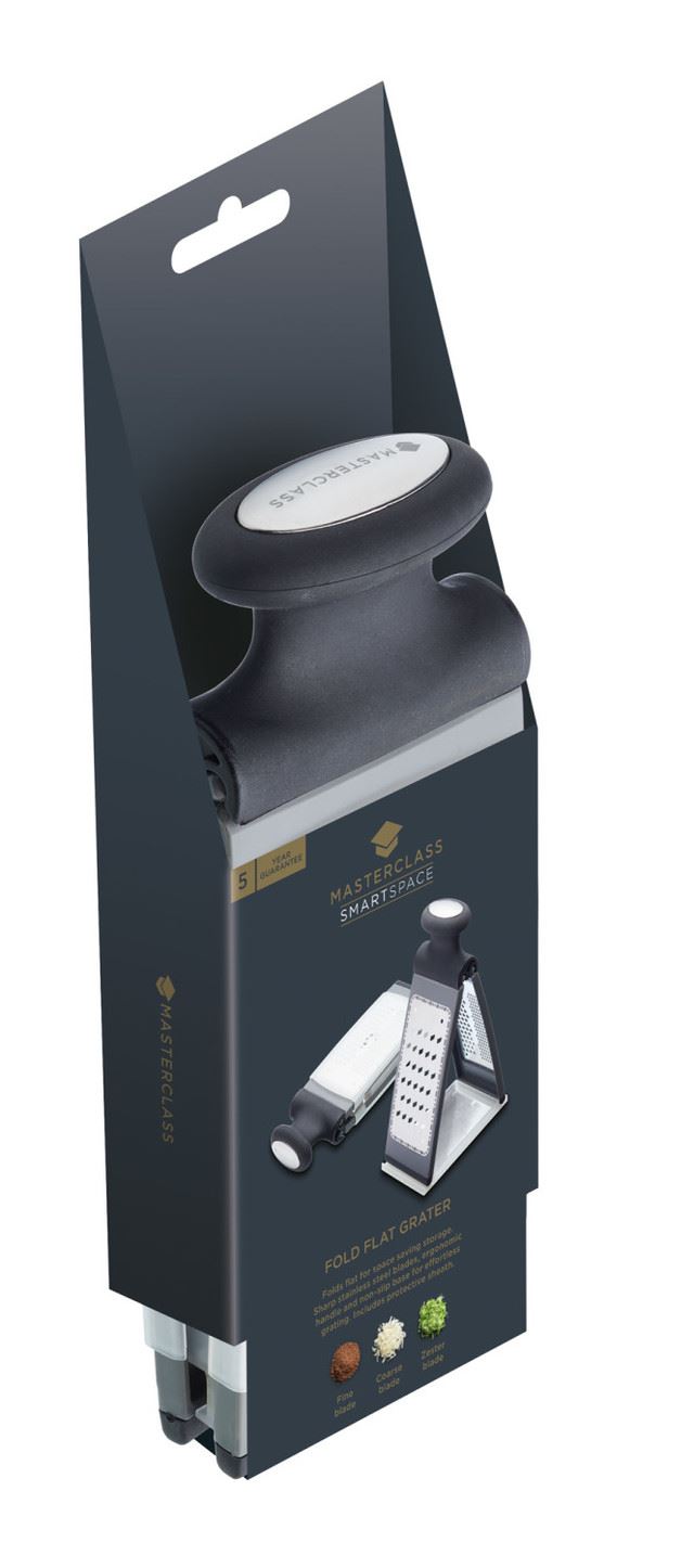 Foldable Stainless Steel Grater – Modern Design from KitchenCraft