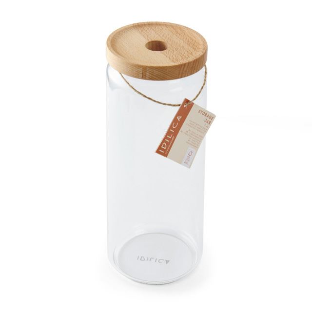 KitchenCraft Idilica Bulk Jar, 1300ml, IDGLSSTORLRG
