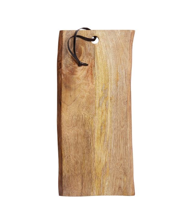 MasterClass Gourmet Prep & Serve Large Mango Wood Board – For Cheese, Bread & Antipasti, 23х50 cm