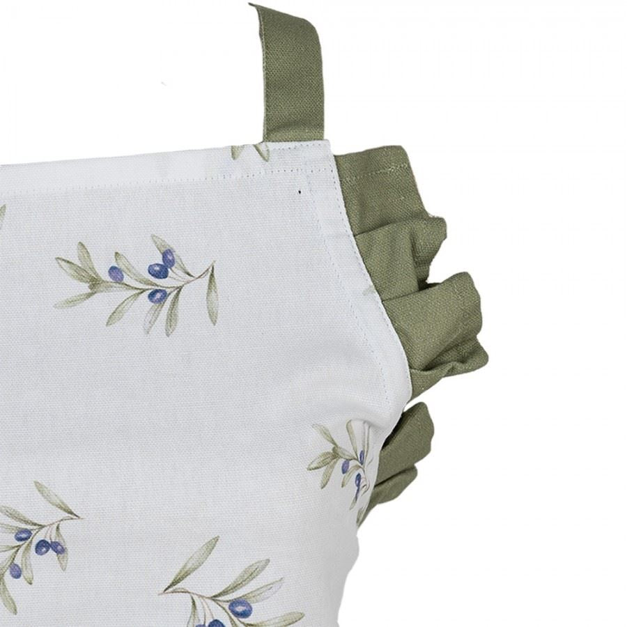 Girls' 100% Cotton Olive Print Apron, 48*56 cm