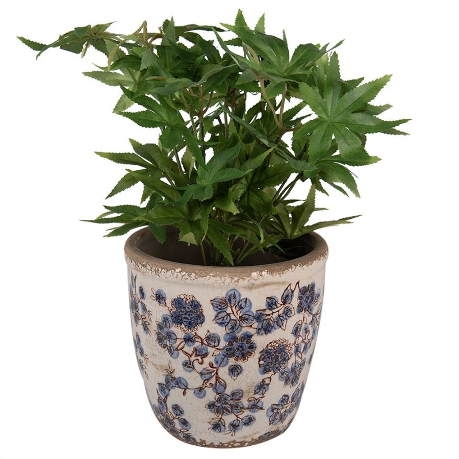Ceramic Flower Pot in Vintage Style, 17*16 cm, 6CE1619L
