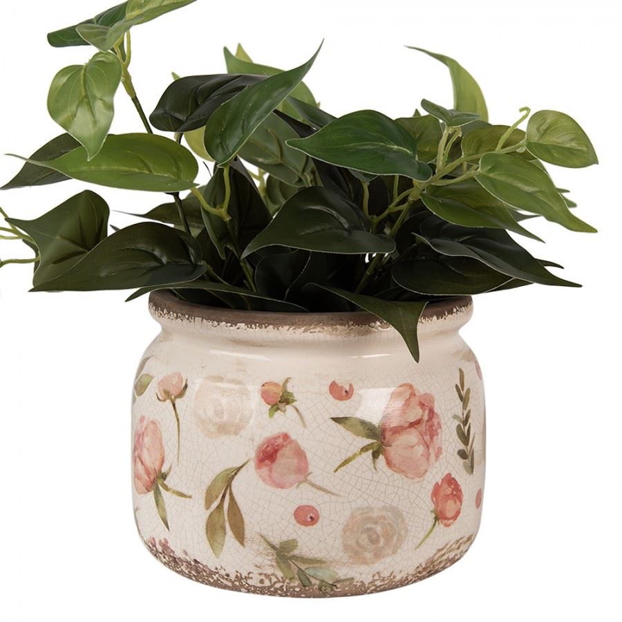 Ceramic Flower Pot in Vintage Style, 20*15 cm, 6CE1625L