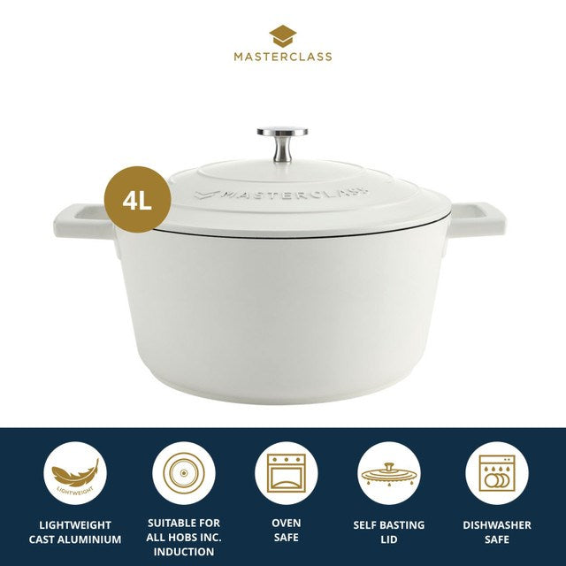 MasterClass Cream pan, 4 L, MCMCRD24CRE